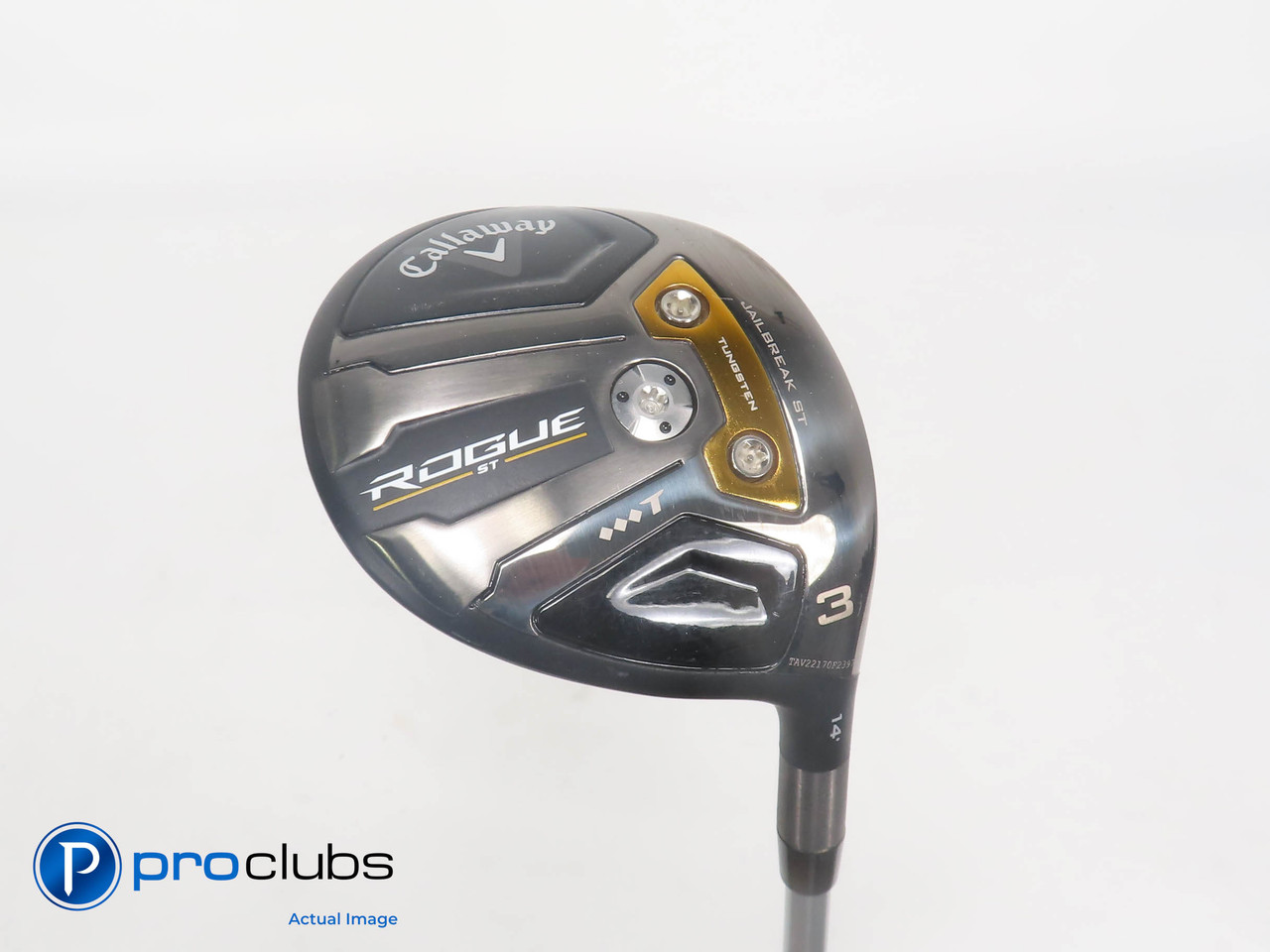 Tour Issue Callaway Rogue ST Triple Diamond 14* 3 Wood- UST Attas